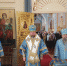 Митрополит Санкт-Петербургский и Ладожский Варсонофий в сослужении епископа Выборгского и Приозерского Игнатия и епископа Рославльского и Десногорского Мелетия совершили Божественную литургию престольного праздника Рождества Богородицы на Коневце - Выборгская Епархия