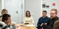 В Молодежном клубе «КудрУм» прошла встреча представителей духовенства Выборгской епархии с участниками молодежного сообщества - Выборгская Епархия