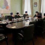В епархиальном управлении состоялось еженедельное совещание с руководителями отделов