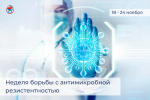 18-24 ноября – Неделя борьбы с антимикробной резистентностью