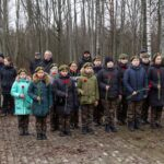 Церемония перезахоронения бойцов Красной армии на мемориале «Пушка ЗИС-2»