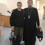 Иерей Михаил Дорожкин посетил воинов, проходящих лечение в первом медицинском госпитале