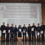 Праздничное мероприятие в честь 5-летия пожарной части № 151 в Семиозерье
