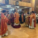 Престольный праздник и 15-летие освящения храма святой великомученицы Варвары в Рахье