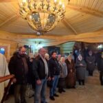 Престольный праздник в Никольском приделе храма Всех святых Земли Русской пос. Сосново Приозерского благочиния