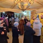 Престольный праздник в Никольском приделе храма Всех святых Земли Русской пос. Сосново Приозерского благочиния
