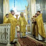 Архиерейское богослужение в Спасо-Преображенском соборе Выборга