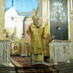 Архиерейское богослужение в Спасо-Преображенском соборе Выборга
