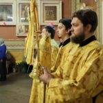Архиерейское богослужение в Спасо-Преображенском соборе Выборга