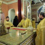 Архиерейское богослужение в Спасо-Преображенском соборе Выборга