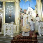Ночная Божественная Литургия в Спасо-Преображенском соборе