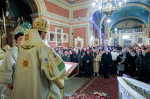Ночная Божественная Литургия в Спасо-Преображенском соборе