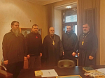 Рабочая встреча в Дневном стационаре «Воскресение»