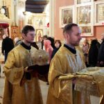 Воскресное богослужение в Спасо-Преображенском соборе