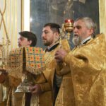 Воскресное богослужение в Спасо-Преображенском соборе