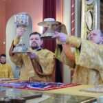 Воскресное богослужение в Спасо-Преображенском соборе