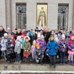 Воспитанники воскресной школы храма Августовской иконы Божией Матери посетили с экскурсией Иоанновский ставропигиальный женский монастырь на Карповке