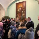 Воспитанники воскресной школы храма Августовской иконы Божией Матери посетили с экскурсией Иоанновский ставропигиальный женский монастырь на Карповке