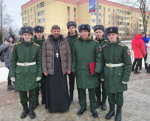 Торжественное мероприятие, посвященное празднику Дню защитника Отечества в Буграх