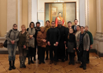 Прихожане храма Царственных Страстотерпцев посетили квартиру Николая II в Зимнем дворце
