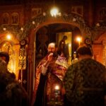 Богослужения Недели Крестопоклонной совершены на петербургском подворье Коневского Рождество-Богородичного монастыря