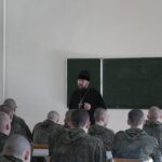 Лекция о Великом посте и Пасхе для солдат ВАМТО