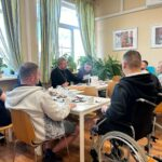 Священник Михаил Дорожкин посетил бойцов, проходящих реабилитацию во Всеволожске