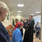 Окормление пожилых в домах престарелых п. Романовка
