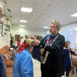 Окормление пожилых в домах престарелых п. Романовка