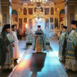 Праздник Похвалы Пресвятой Богородицы в Спасо-Преображенском соборе Выборга