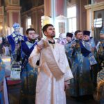 Праздник Похвалы Пресвятой Богородицы в Спасо-Преображенском соборе Выборга