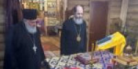 Епископ Варнава посетил приход храма святого великомученика Пантелеимона в д. Ненимяки - Выборгская Епархия