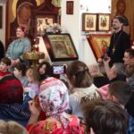 Пасхальный праздник в храме Святителя Николая Чудотворца на Неве в пос. им. Свердлова