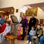 Пасхальный праздник в храме Святителя Николая Чудотворца на Неве в пос. им. Свердлова