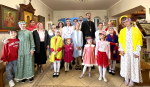 Пасхальный праздник в храме Святителя Николая Чудотворца на Неве в пос. им. Свердлова