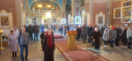 Архиерейская Литургия в Спасо-Преображенском соборе Выборга