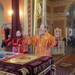 Радоница: архиерейское богослужение и панихида в Спасо-Преображенском соборе Выборга