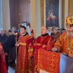 Радоница: архиерейское богослужение и панихида в Спасо-Преображенском соборе Выборга