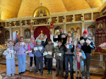 Подготовка к празднику святых жен-мироносиц в Воскресной школе Разметелево