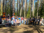 День 80-й годовщины Великой Победы в храме Святых Царственных Страстотерпцев в д. Раздолье Приозерского благочиния