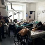 Встреча с ранеными воинами
