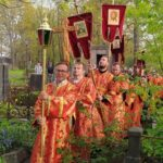 Иерей Евфимий Добрянский приняли участие в ежегодном городском соборном молебне и крестном ходе трезвенников в Александро-Невской Лавре