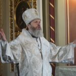 Епископ Варнава совершил заупокойную литургию в Троицкую родительскую субботу