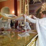 Епископ Варнава совершил заупокойную литургию в Троицкую родительскую субботу