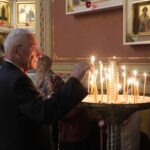 Епископ Варнава совершил заупокойную литургию в Троицкую родительскую субботу