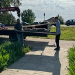 Завершены работы по замене кровли на территории храма в Разметелево