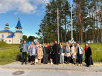 В день памяти преподобного Арсения Коневского организованная группа прихожан петербургского подворья посетила Коневскую обитель