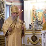 Митрополит Варсонофий совершил Божественную литургию в Спасо-Преображенском соборе Выборга