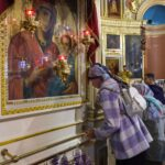 Митрополит Варсонофий совершил Божественную литургию в Спасо-Преображенском соборе Выборга