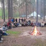Жизнь лагеря следопытов в Лосево продолжается
